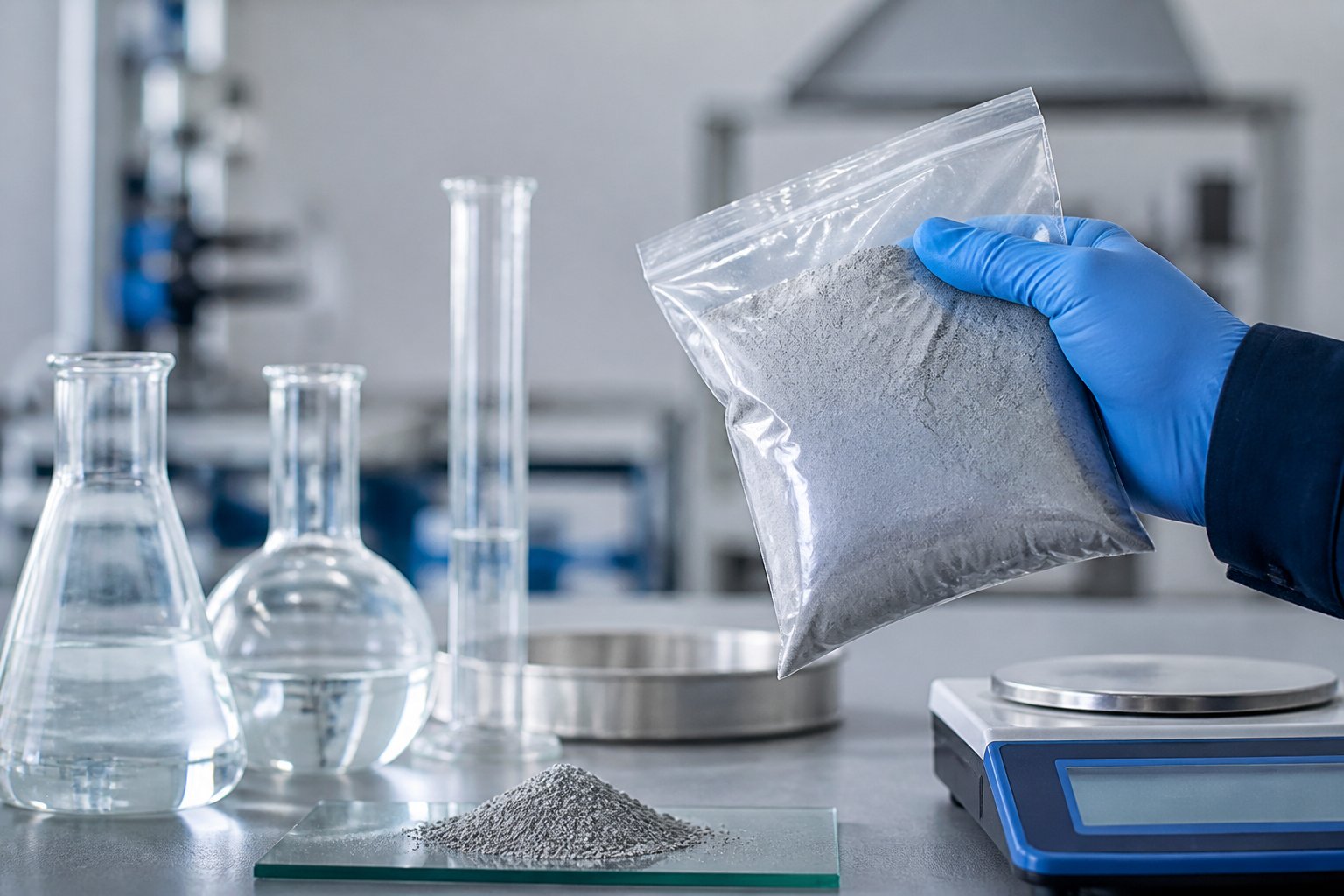 Fly ash quality control laboratory testing